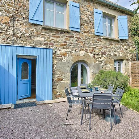 600M Plage Saint-Suliac- Maison Bretonne Pour 4 Exteriör bild